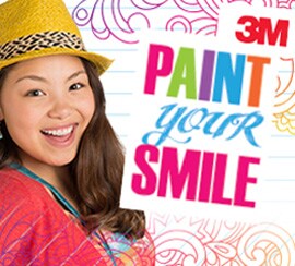 Guarda che aspetto avresti con l'apparecchio ortodontico su PaintYourSmile.com