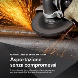 Brochure sul disco da sbavo a centro depresso 3M™ Silver