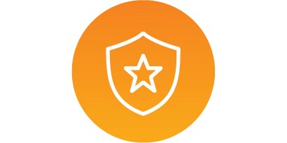 Icona settore militare e pubblica sicurezza
