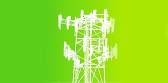 Immagine con l'icona della griglia delle telecomunicazioni
