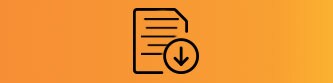 grafica del documento con icona di download
