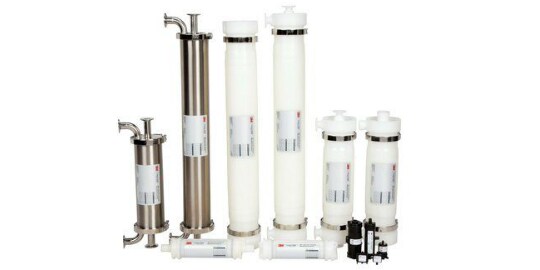 Foto della famiglia dei contattori a membrana 3M™ Liqui-Cel™ Serie SP
