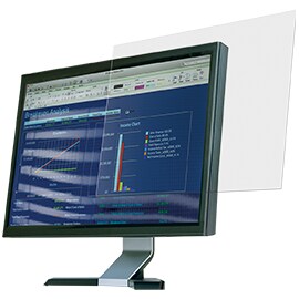 Prodotto antiriflesso applicato sullo schermo di un monitor