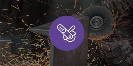 Immagine di applicazioni di taglio con un'icona incorporata
