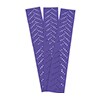 Tre fogli abrasivi hookit viola

