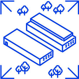 Grafica del data center Hyperscale