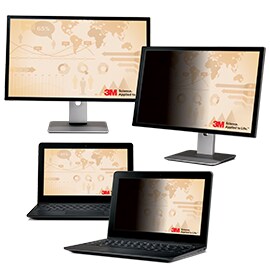 Filtri 3M Privacy su monitor, computer portatili, tablet e smartphone