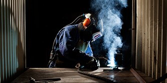 Maschera per saldatura 9100 mp con PAPR
