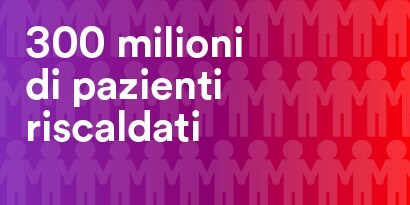 300 milioni di pazienti riscaldati
