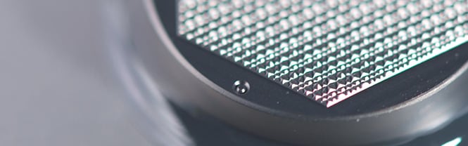 Primo piano del CMP pad conditioner 3M™
