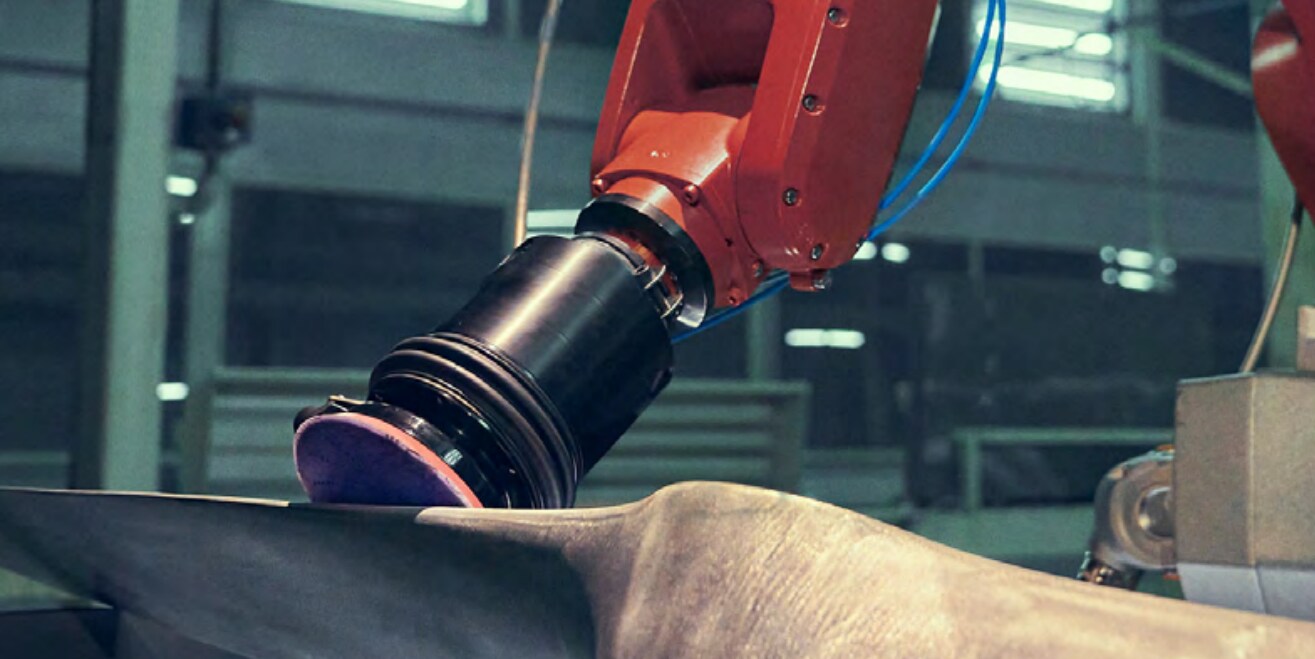 Soluzioni abrasive 3M per la lavorazione abrasiva robotica e automatizzata
