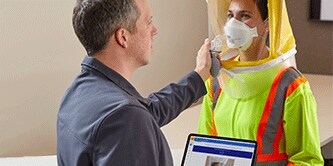 Tenuta del respiratore e relativo fit test
