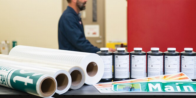 Materiali per la stampa dei segnali stradali
