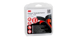 Sistema di fissaggio richiudibile 3M™ Dual Lock™ SJ3870, nero, uso in interni ed esterni