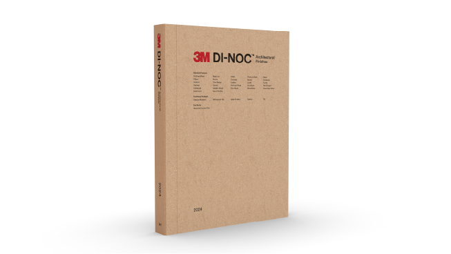 Catalogo di laminati adesivi 3M DI-NOC neri
