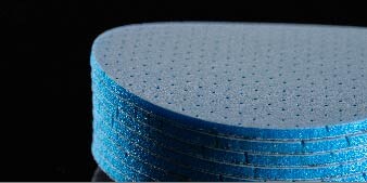 immagine dell'abrasivo flessibile con supporto in schiuma
