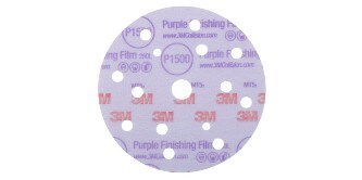 3M™ Hookit™ Disco abrasivo con supporto in film per finitura Purple 260L
