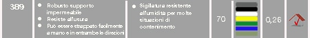 389 caratteristica, applicazione, caratteristiche
