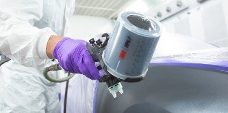 L'aerografo 3M™ ad alte prestazioni è ottimizzato per fornire prestazioni precise
