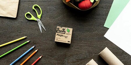 Nastro adesivo Scotch® Magic™ Sempre più verde Prodotto in scatola
