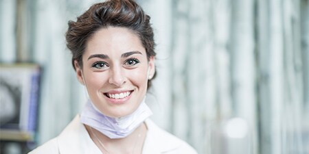 Dentista sorridente