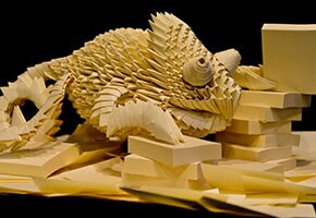 Creazione di una scultura tridimensionale con i foglietti Post-it®