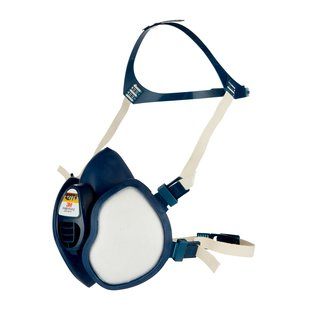 3M™ 4277+ Semimaschera senza manutenzione con filtri ABE1P3
