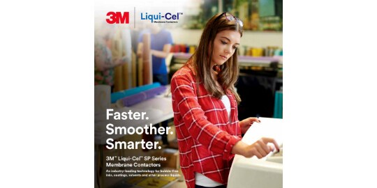 Foto di copertina della brochure sui contattori a membrana 3M™ Liqui-Cel™
