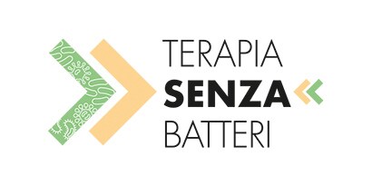 Logo campagna terapia senza batteri