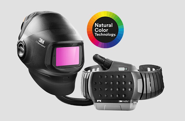maschera 3M con filtro per saldatura
