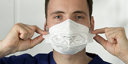 come indossare un respiratore
