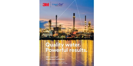 Foto di copertina della brochure sui 3M™ Liqui-Cel™
