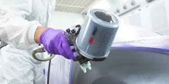 L'aerografo 3M™ ad alte prestazioni è ottimizzato per fornire prestazioni precise
