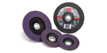 Gruppo di quattro dischi lamellari 3M™ 769F in diverse dimensioni