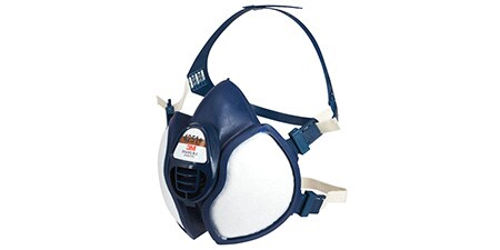 Respiratore riutilizzabile senza manutenzione 3M™, serie 4000+	
