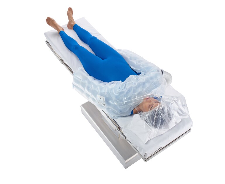 Scopri di più sull'utilizzo di Bair Hugger Copertina multiposizione per il riscaldamento in posizione supina con le braccia raccolte