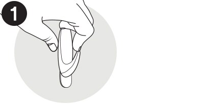 mantenere il gancio delicatamente in posizione

