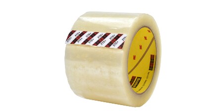 Immagine di un rotolo di nastro adesivo Scotch® 375+, progettato per materiali pesanti
