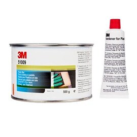 Stucco plastico, latta da 0,5 kg