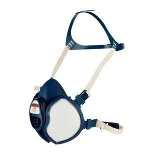 3M™ 4255+ Semimaschera senza manutenzione con filtri A2P3
