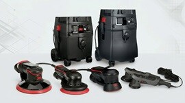 Immagine di una persona che utilizza la lucidatrice rotorbitale 3M™ Perfect-it™