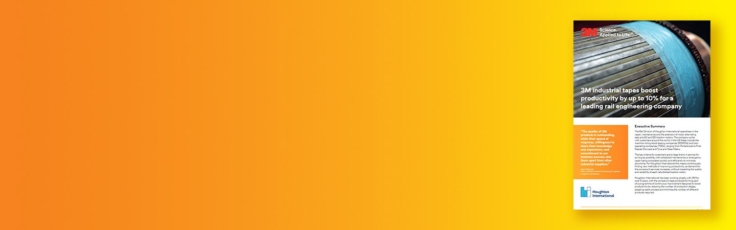Banner che mostra la prima pagina del case study di Houghton.
