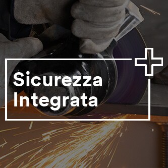 sicurezza integrata nel marchio denominativo su sfondo colorato
