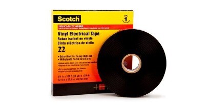 Scotch® 22 Nastro isolante in vinile per impieghi gravosi

