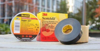 Riparazione delle guaine dei cavi per danni di minore entità
