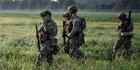 DPI per il settore militare 
