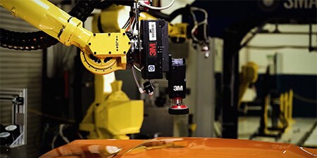 Macchina automatizzata per la riparazione della vernice
