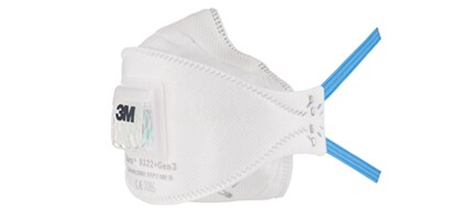 Respiratore per particolato 3M™ Aura™, FFP2, con valvola, 9322+Gen3
