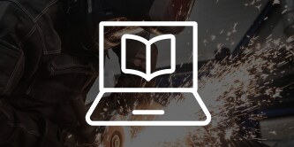 Icona del webinar e della formazione sulla saldatura 3M
