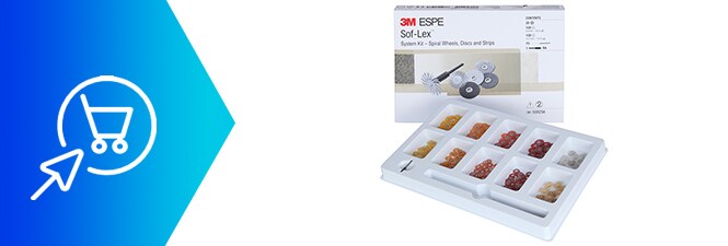  Scopri dove acquistare l'adesivo dentale 3M™ Sof-Lex™
